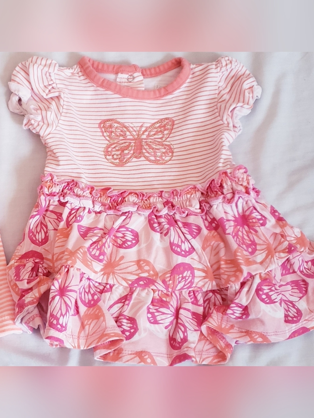 6 Month Girls Butterfly Dress